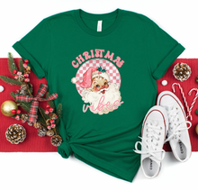 Load image into Gallery viewer, Retro Checkered Christmas Vibes-Pink