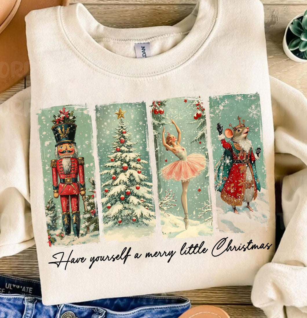 Vintage Merry Little Christmas