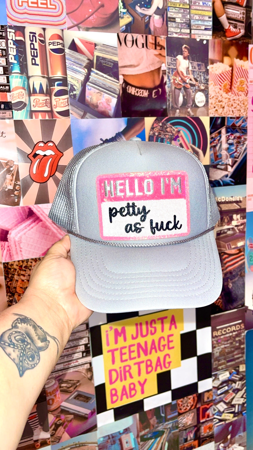 Hello, I’m Petty Trucker Hat