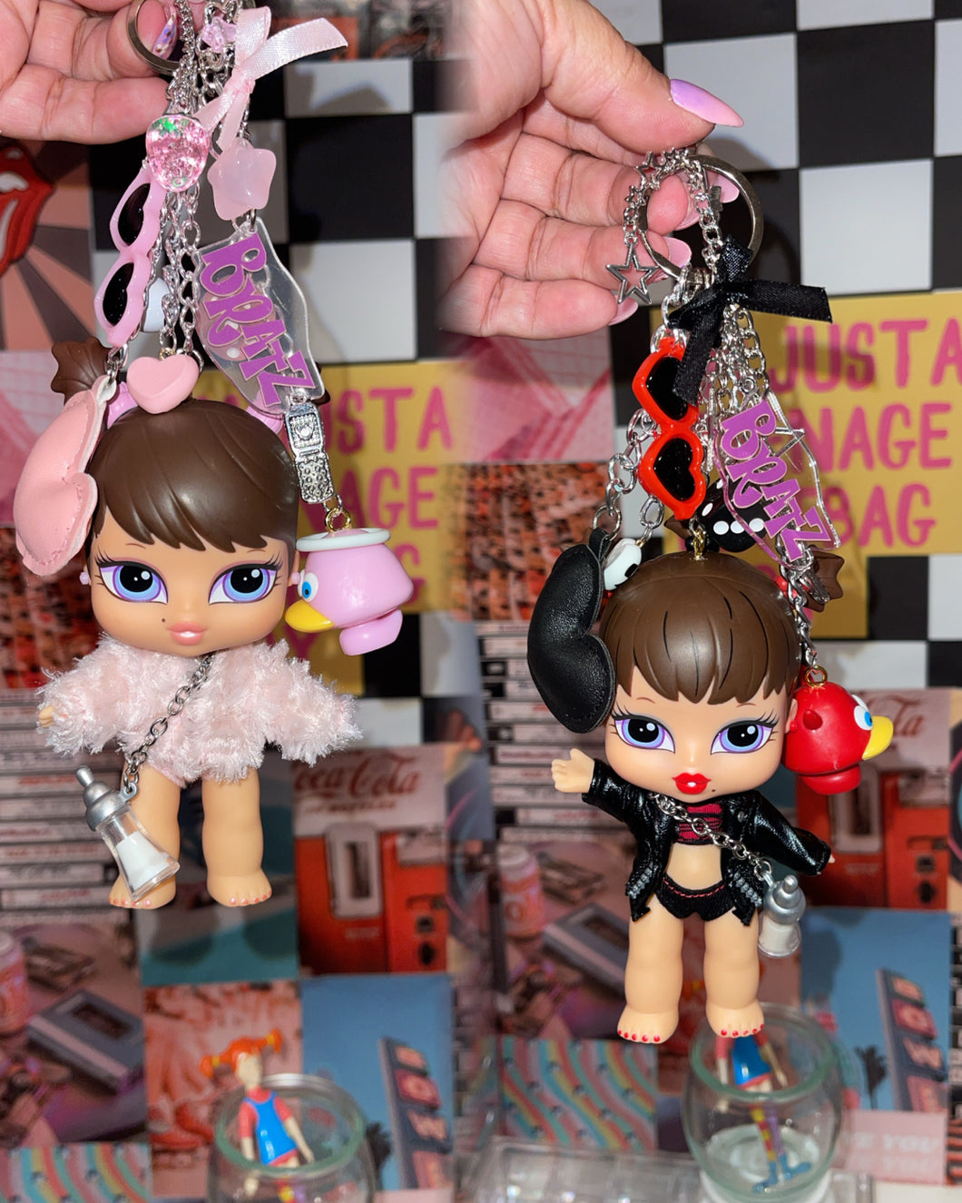 Bratz Twinz Bag Keychain