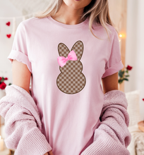 Load image into Gallery viewer, Checkered Inspired Bunny Tee
